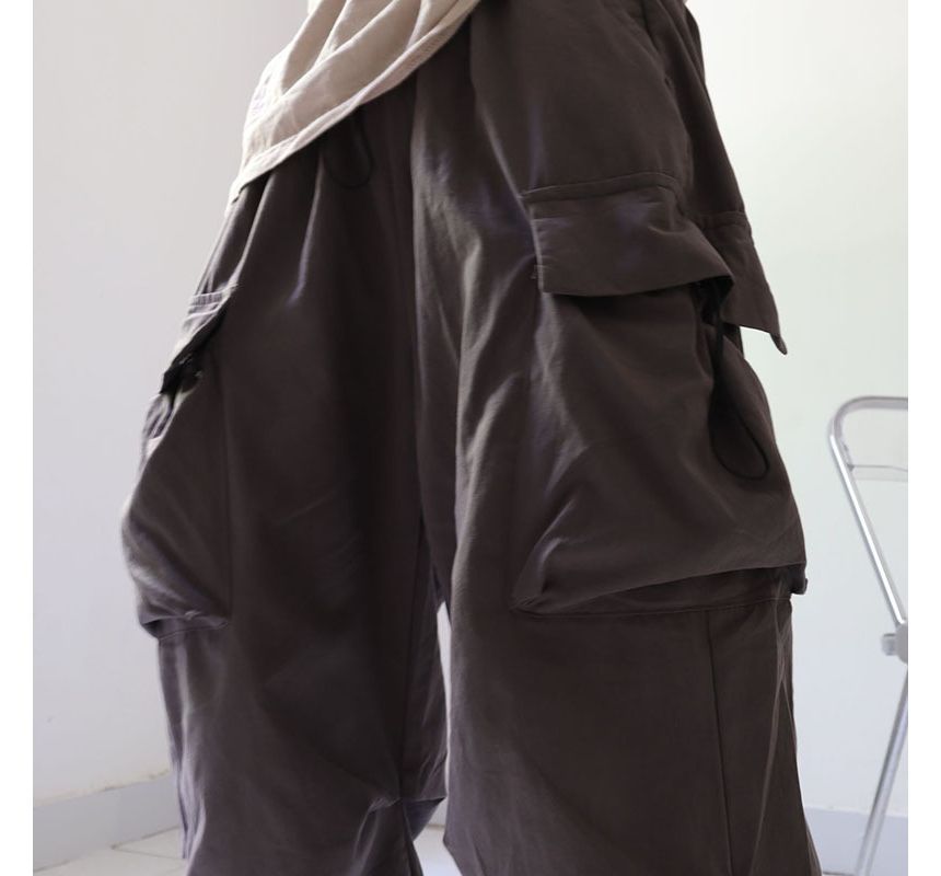 Phiyena - Cargo joggingbroek met lage taille
