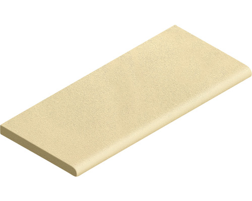 Zwembadrandsteen Licia vlak element recht Champagne 74,7 x 31 x 3,5 cm