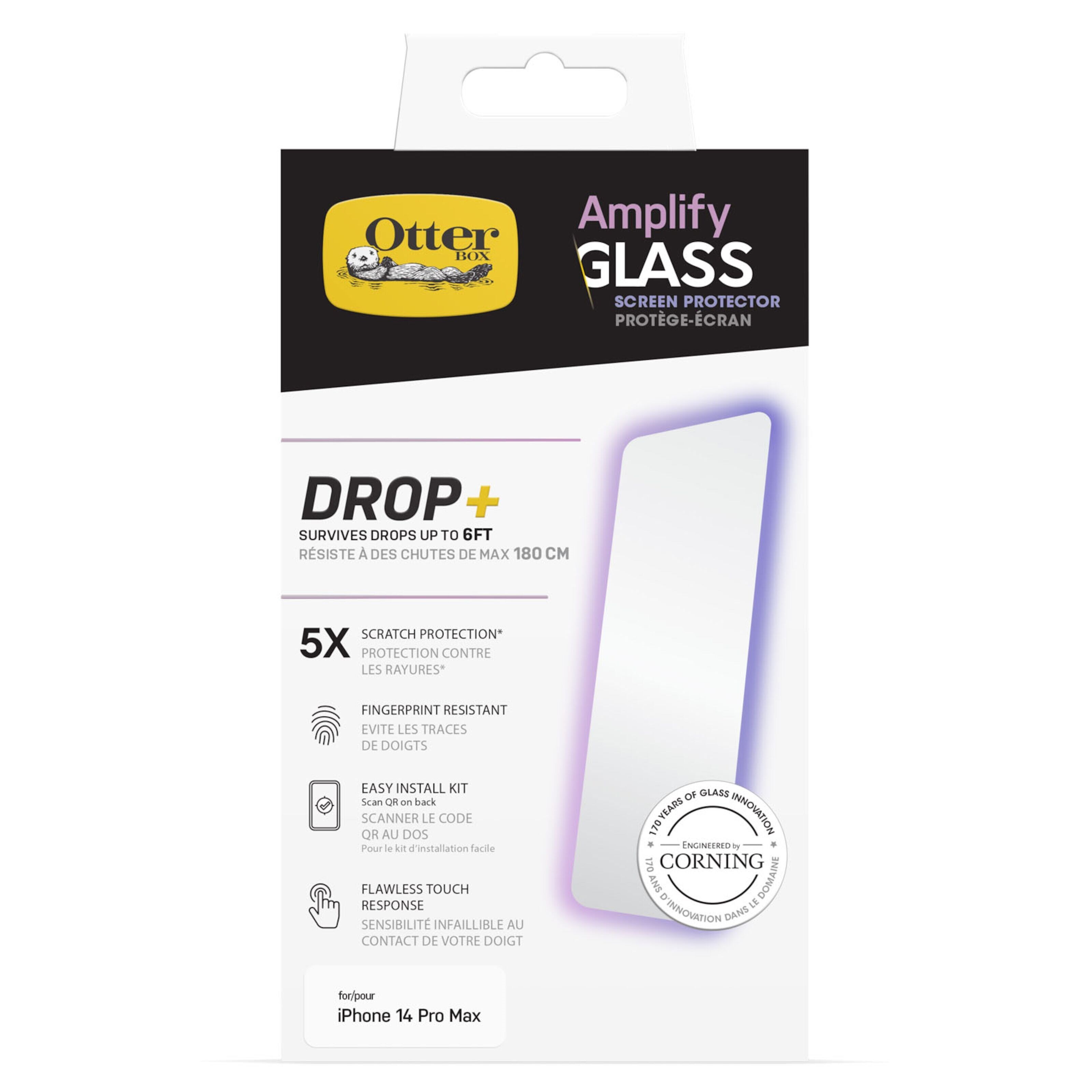 Otterbox Amplify Anti-Micro Skjermbeskytter for iPhone 14 Pro Max
