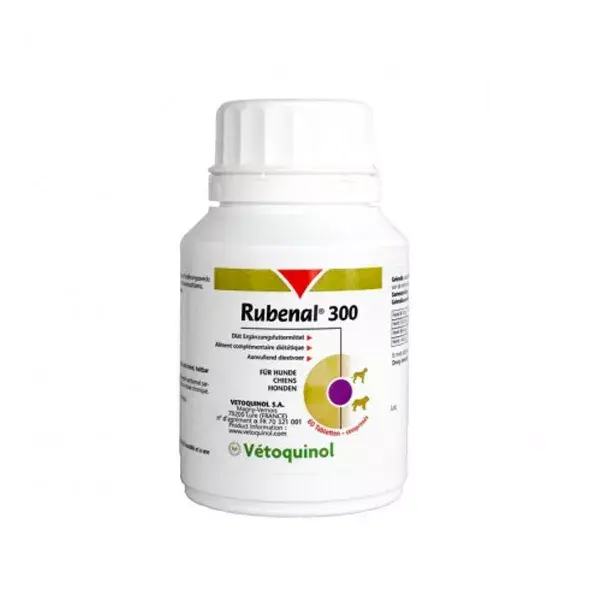 Vetoquinol Rubenal 300mg 20 comprimidos