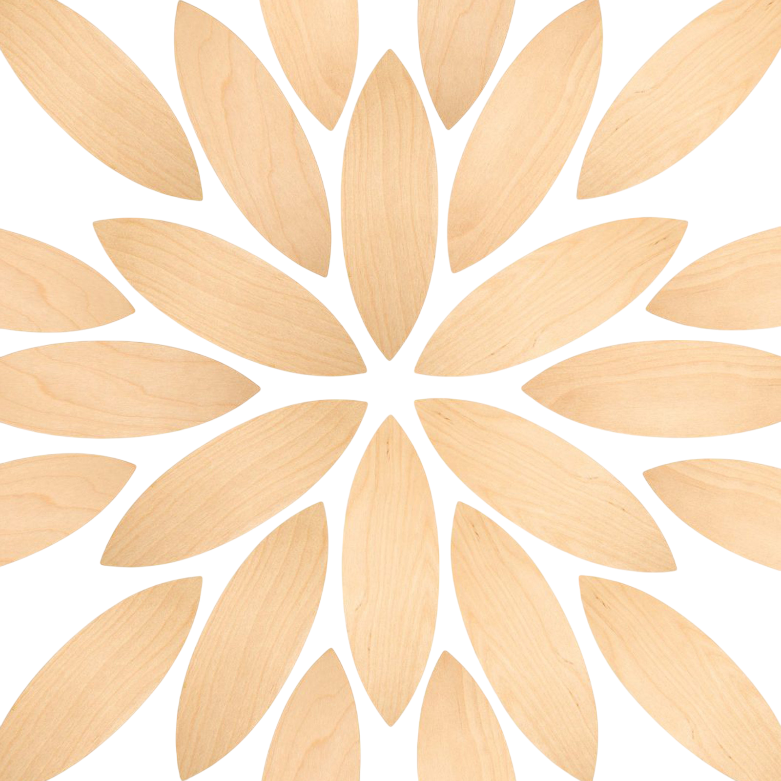 Holzformen Blütenblätter Petals Platform Grapat