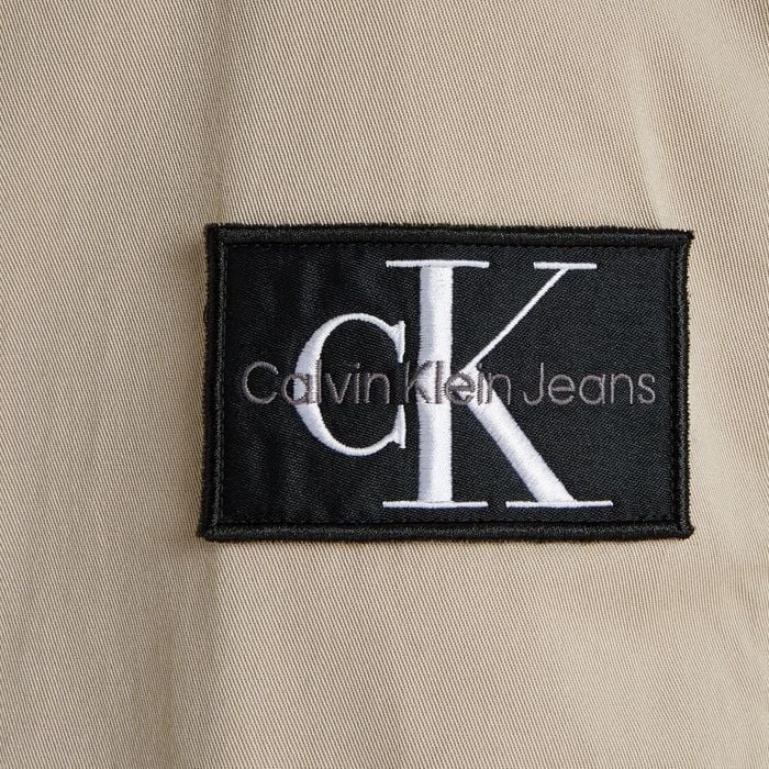 Calvin Klein Monologo Badge Relaxed Overhemd Heren