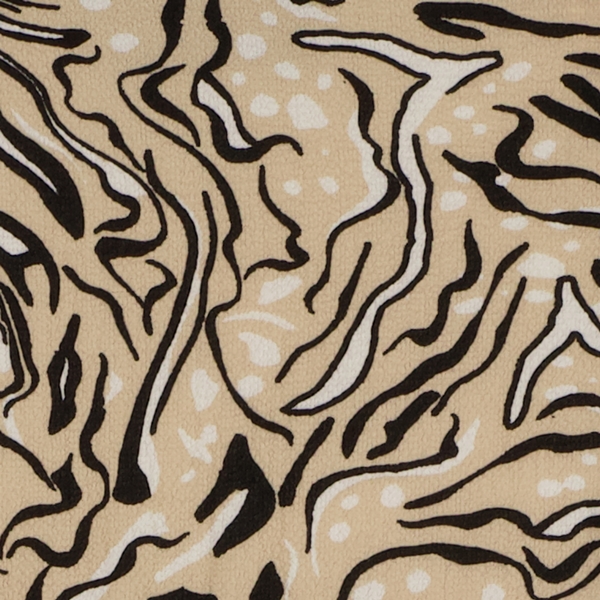 TwoDay dames skort met print beige