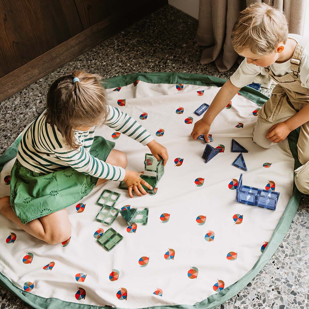 play&go speelkleed en opbergzak - snail