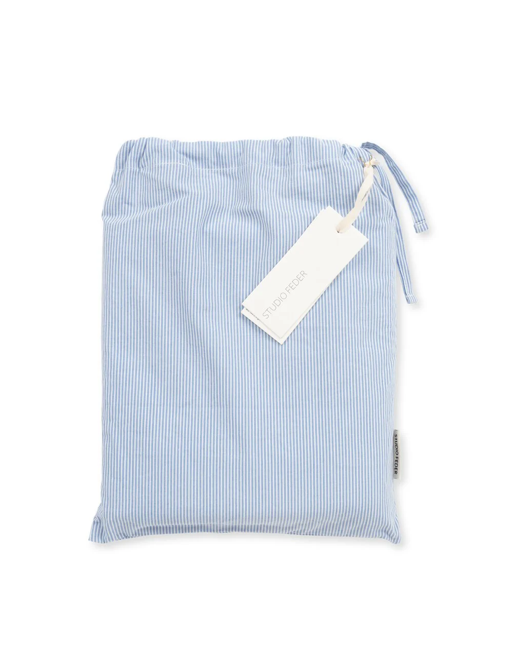 Studio Feder  Stribet sengetøj - Milk Stripe