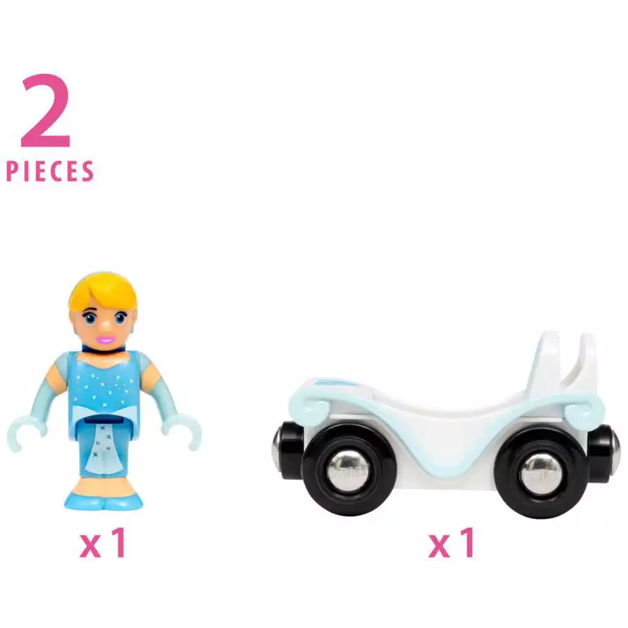 Brio BRIO  Princess Cinderella mit Waggon bunt