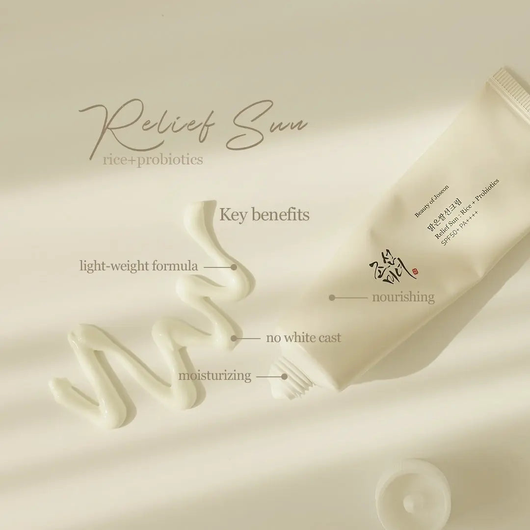 Relief Sun: Rice + Probiotics SPF50+