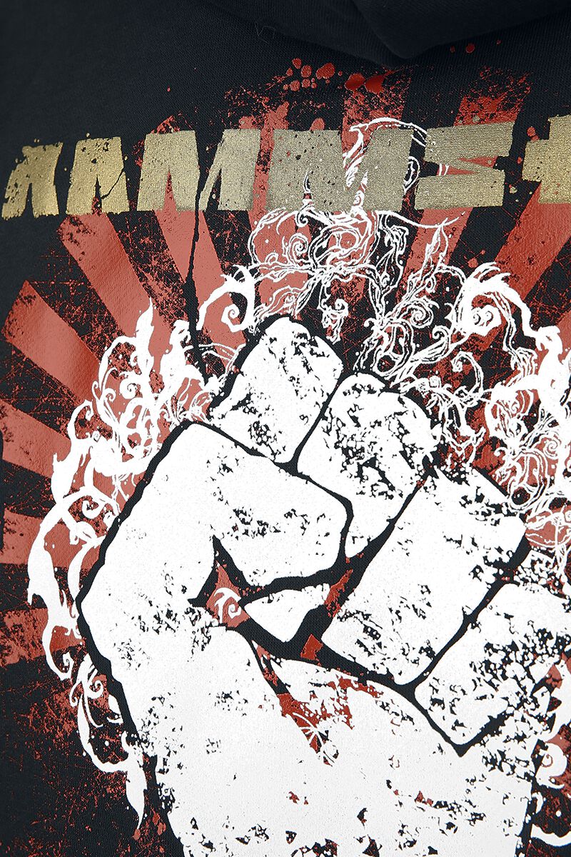 Sonne | Rammstein Sweat-shirt zippé à capuche