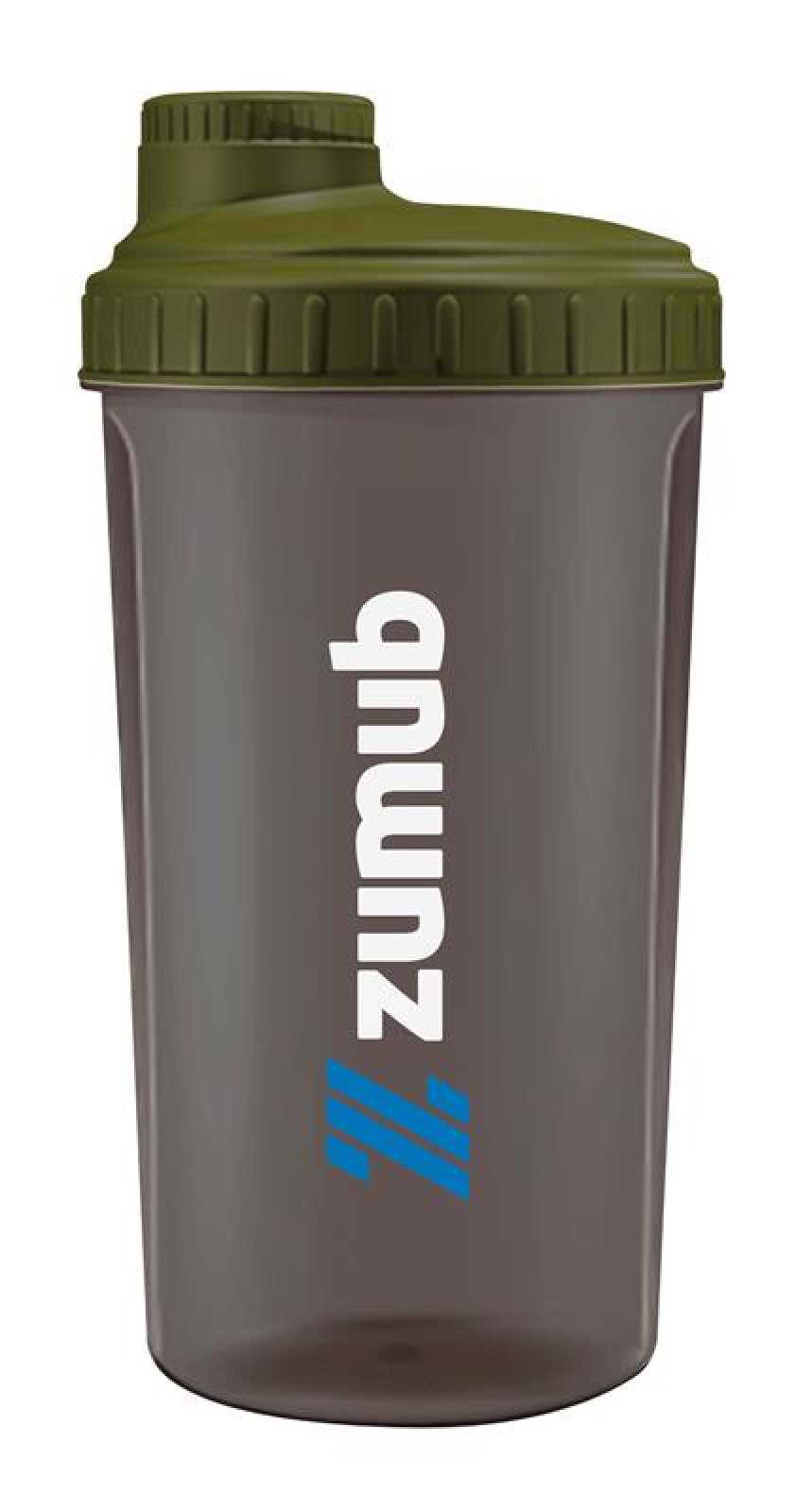Zumub Shaker Power to Win Opaque Smoke 700 ml Verde Militar e Preto