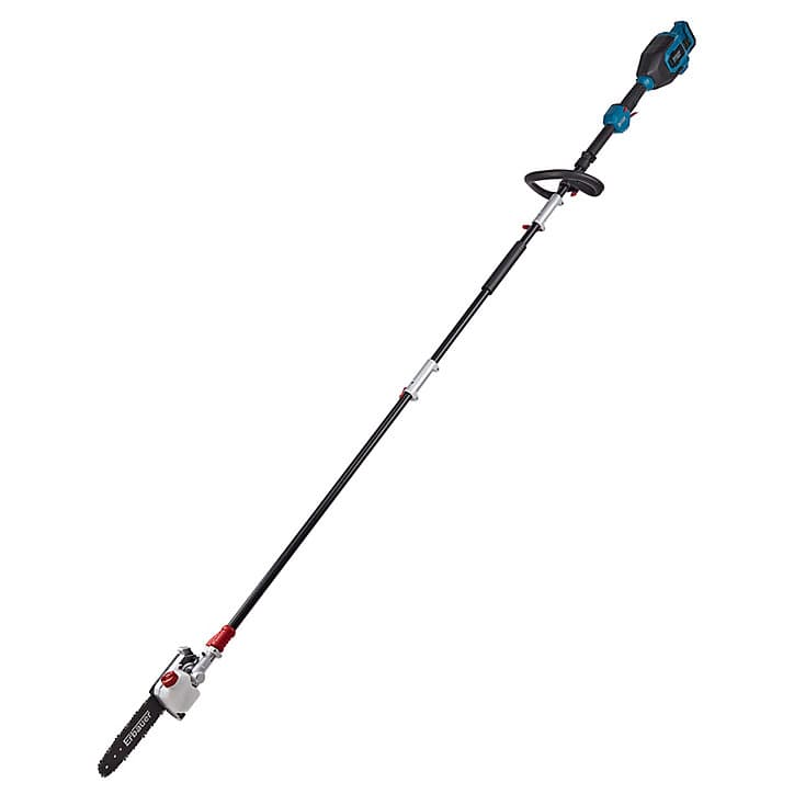 Outil de jardin multifonctions sans fil sur batterie Erbauer 2 x 18V, taille-haie, coupe-bordures, élagueuse (sans batterie)