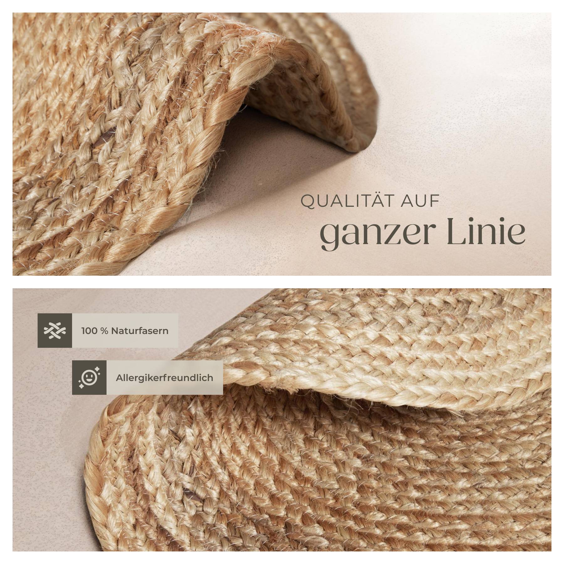 Handgewebter Teppich Glim