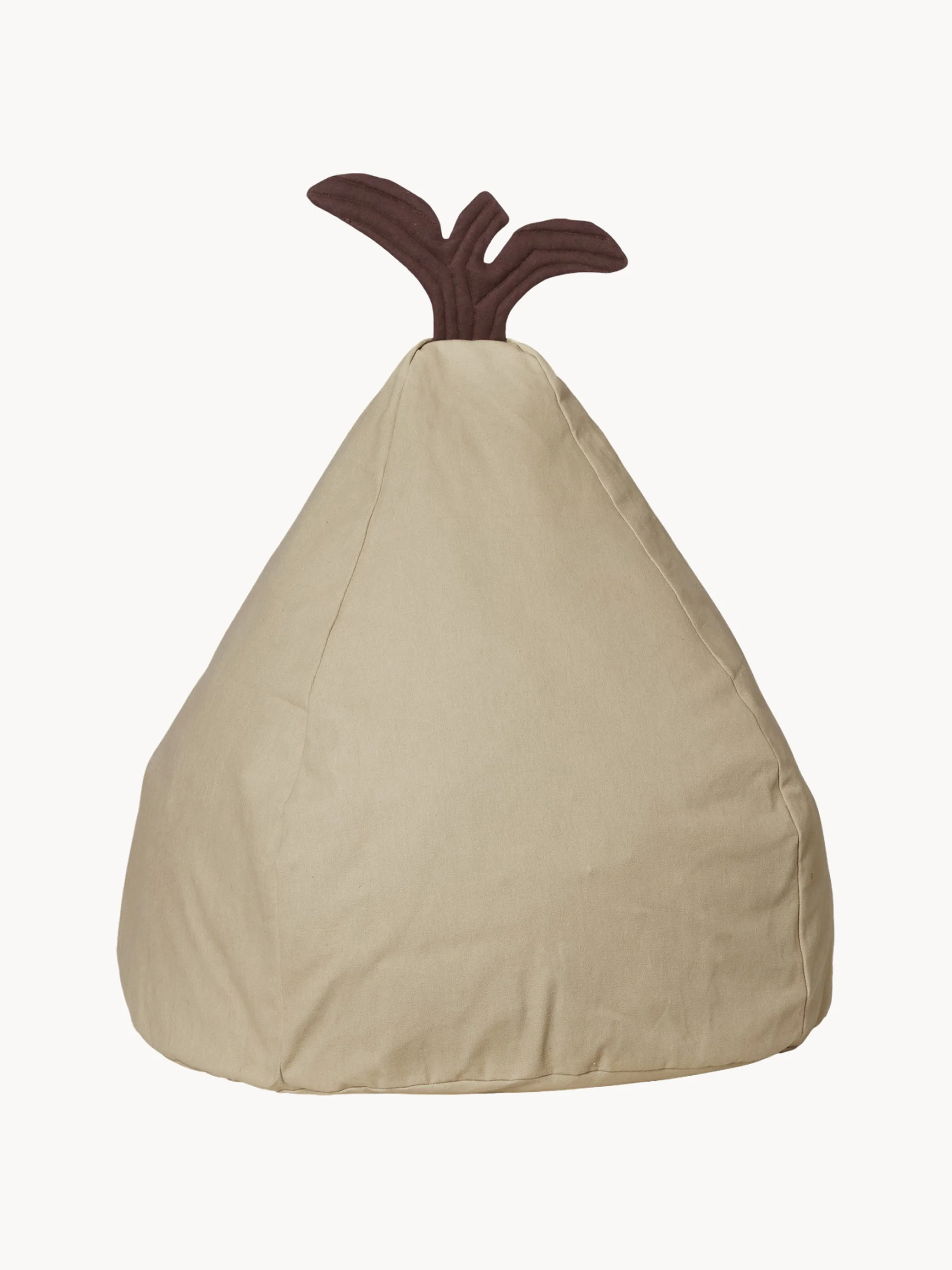 Zitzak Pear Bean van biokatoen