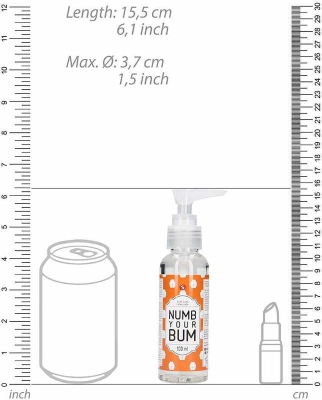 Anaal Glijmiddel – Numb Your Bum – 100 ml