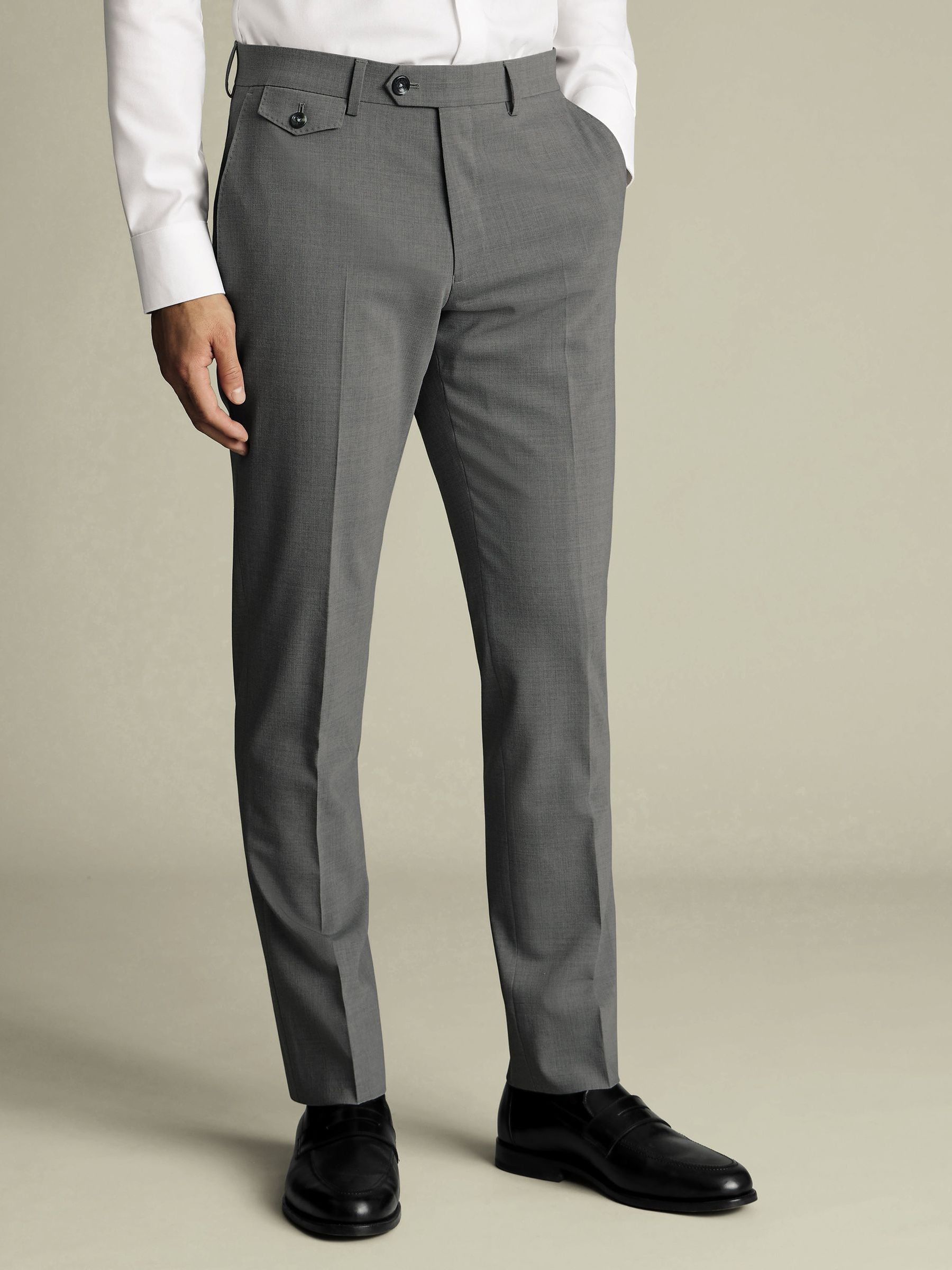 Charles Tyrwhitt - Nette wollen broek