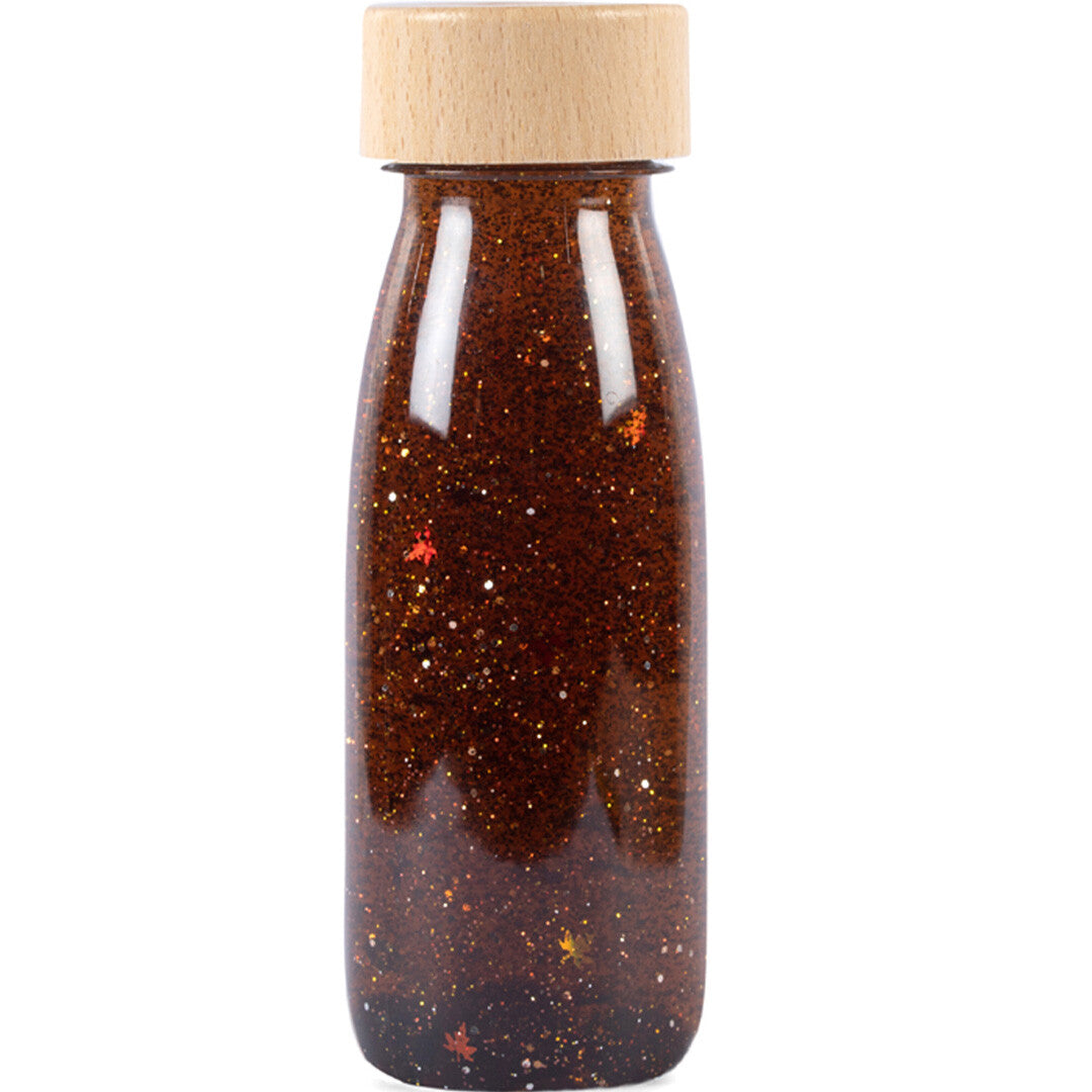Petit boum sensorische fles float - brown