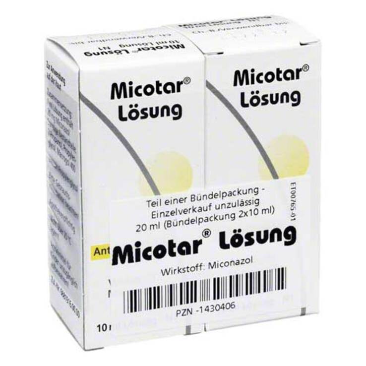 Micotar Lösung, 20 ml