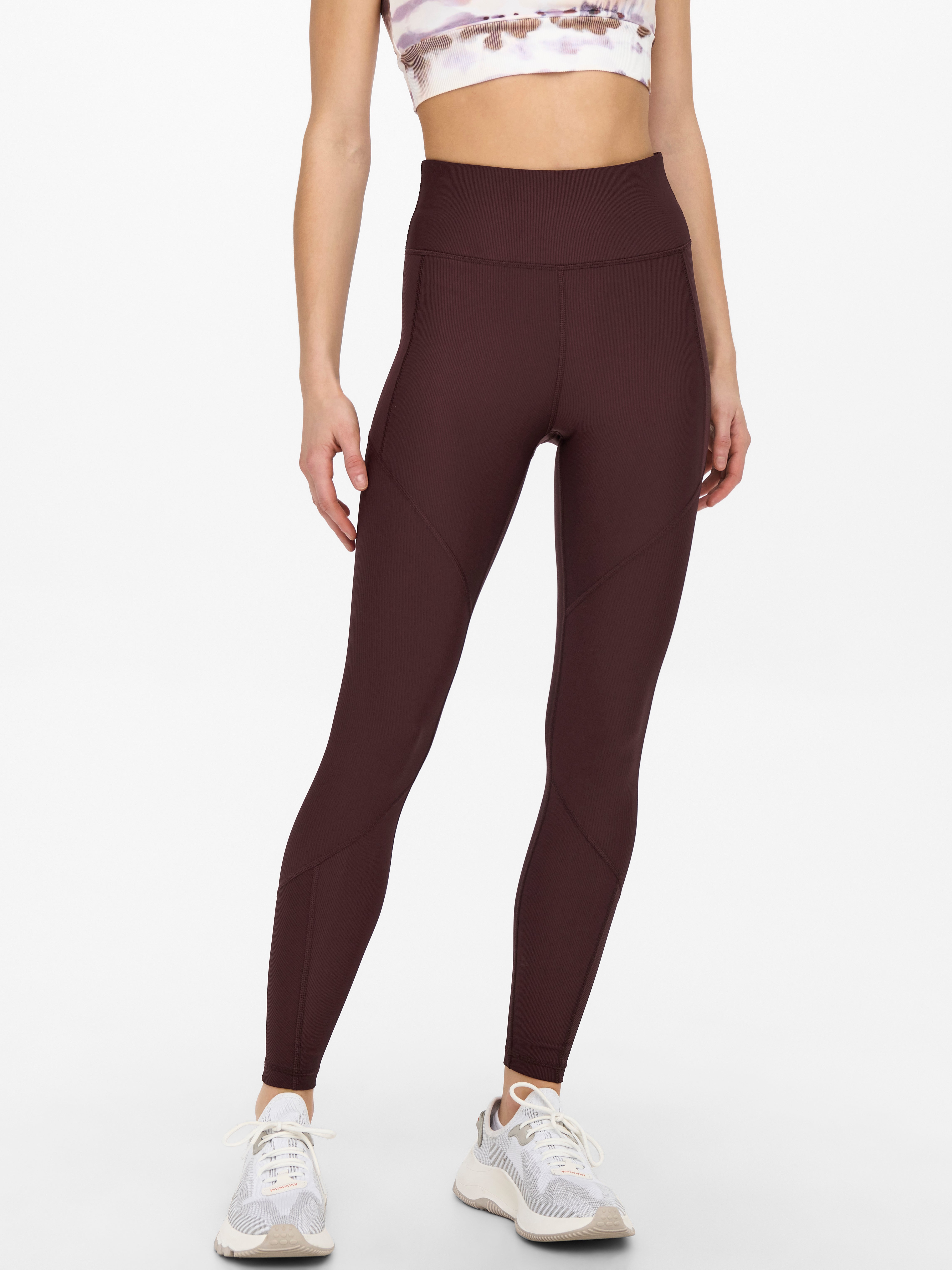 ONPJANA-2 Hohe Taille Enger Schnitt Sportleggings Fudge