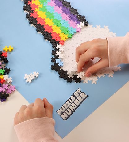 Plus-Plus Puzzle nach Zahlen - 500 st. - Rainbow