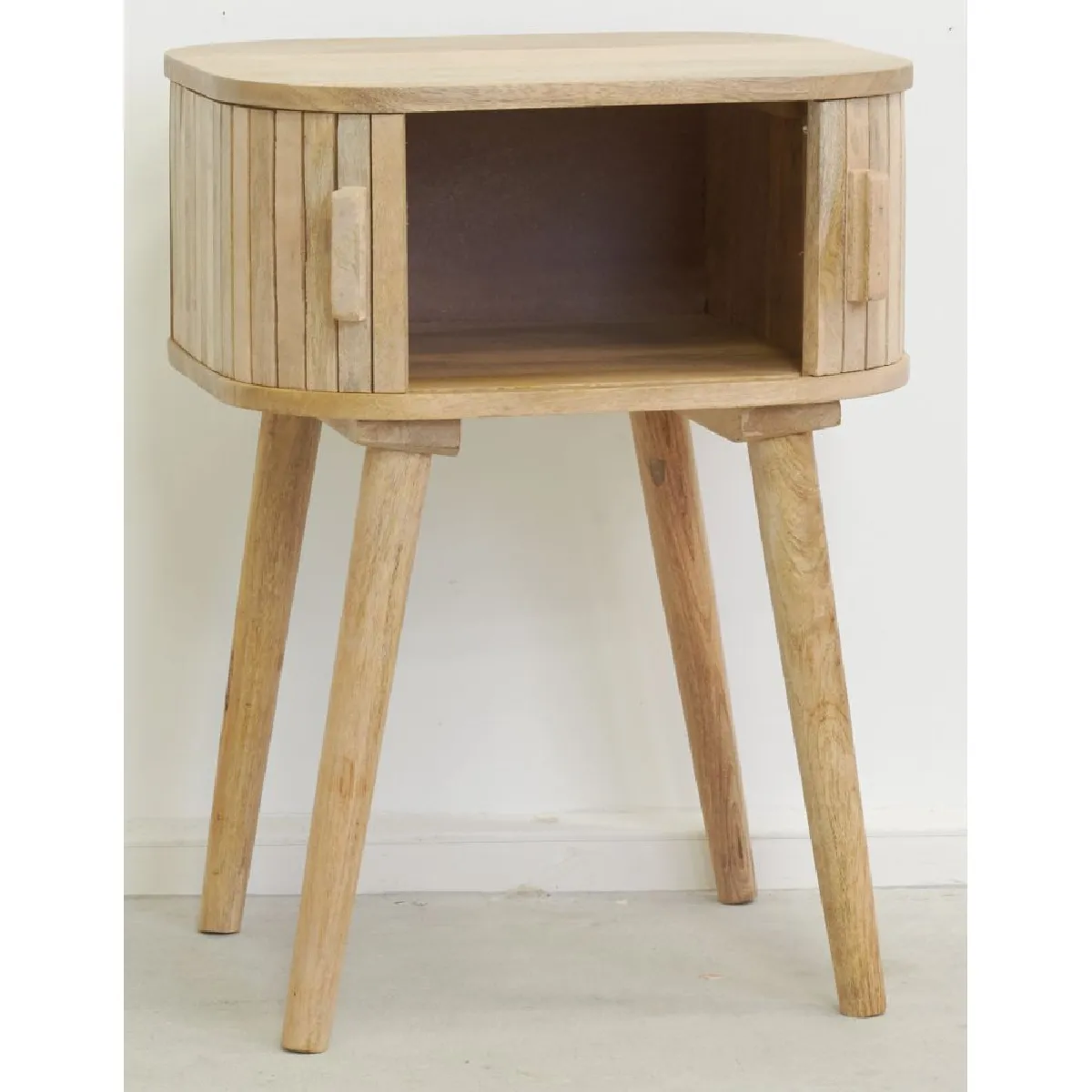 AUBRY GASPARD - Table de nuit - Bois de manguier