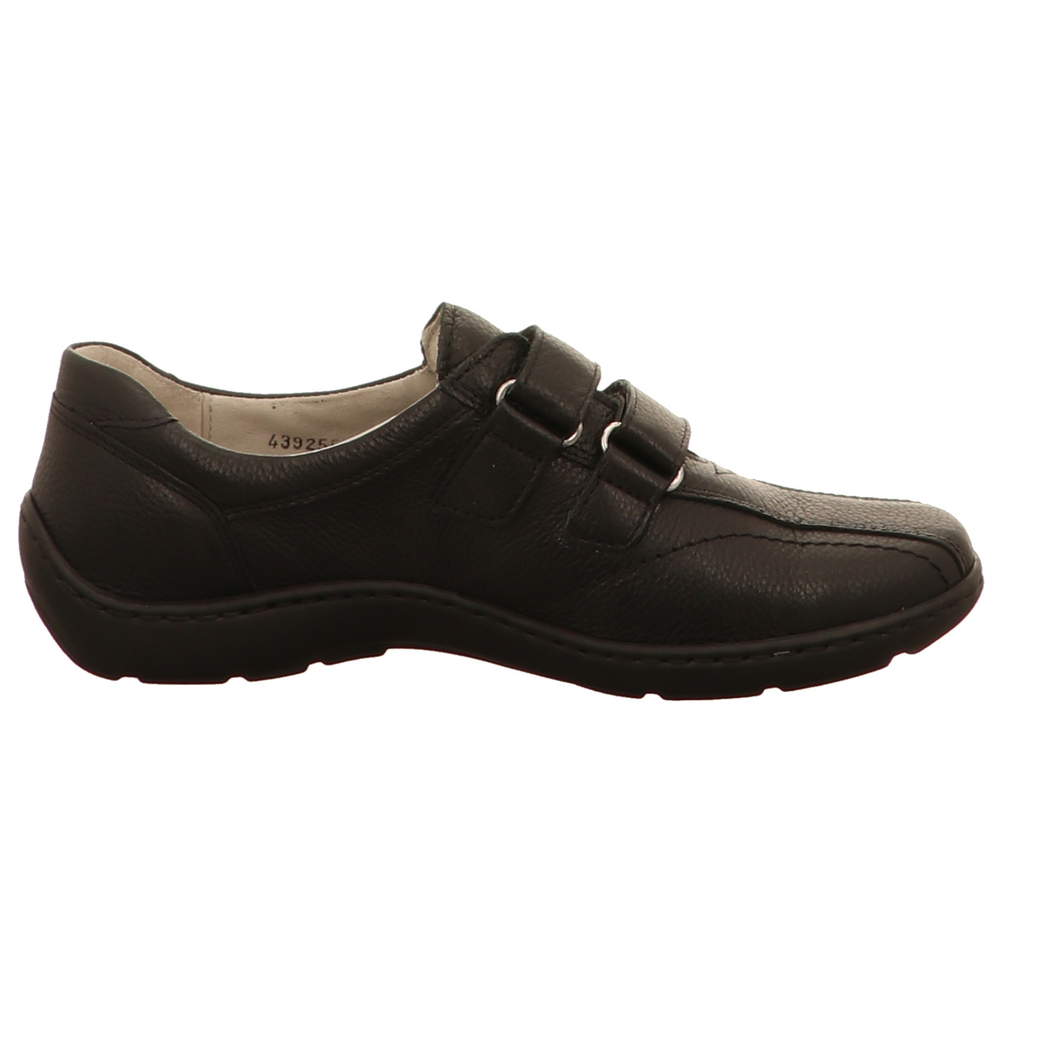 Waldläufer Halbschuh schwarz schwarz