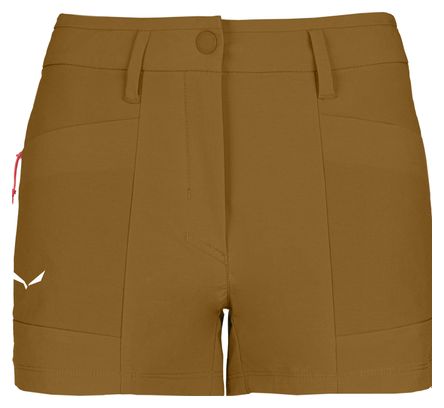 Short Femme Salewa Puez Cargo Marron