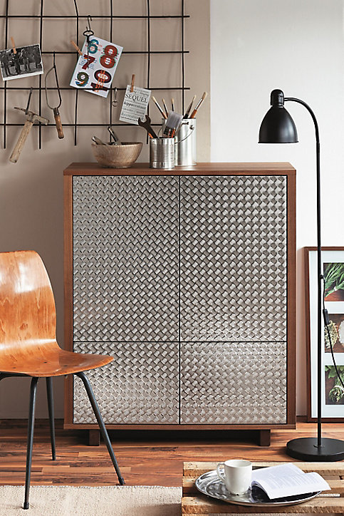 Adhésif décoratif d-c-fix® métal damier Riffelblech 2 m x 45 cm