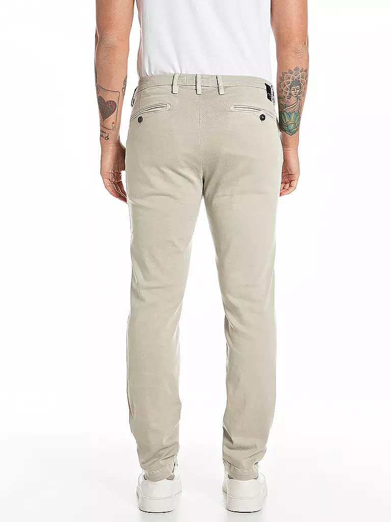 REPLAY Chino ZEUMAR XLITE creme