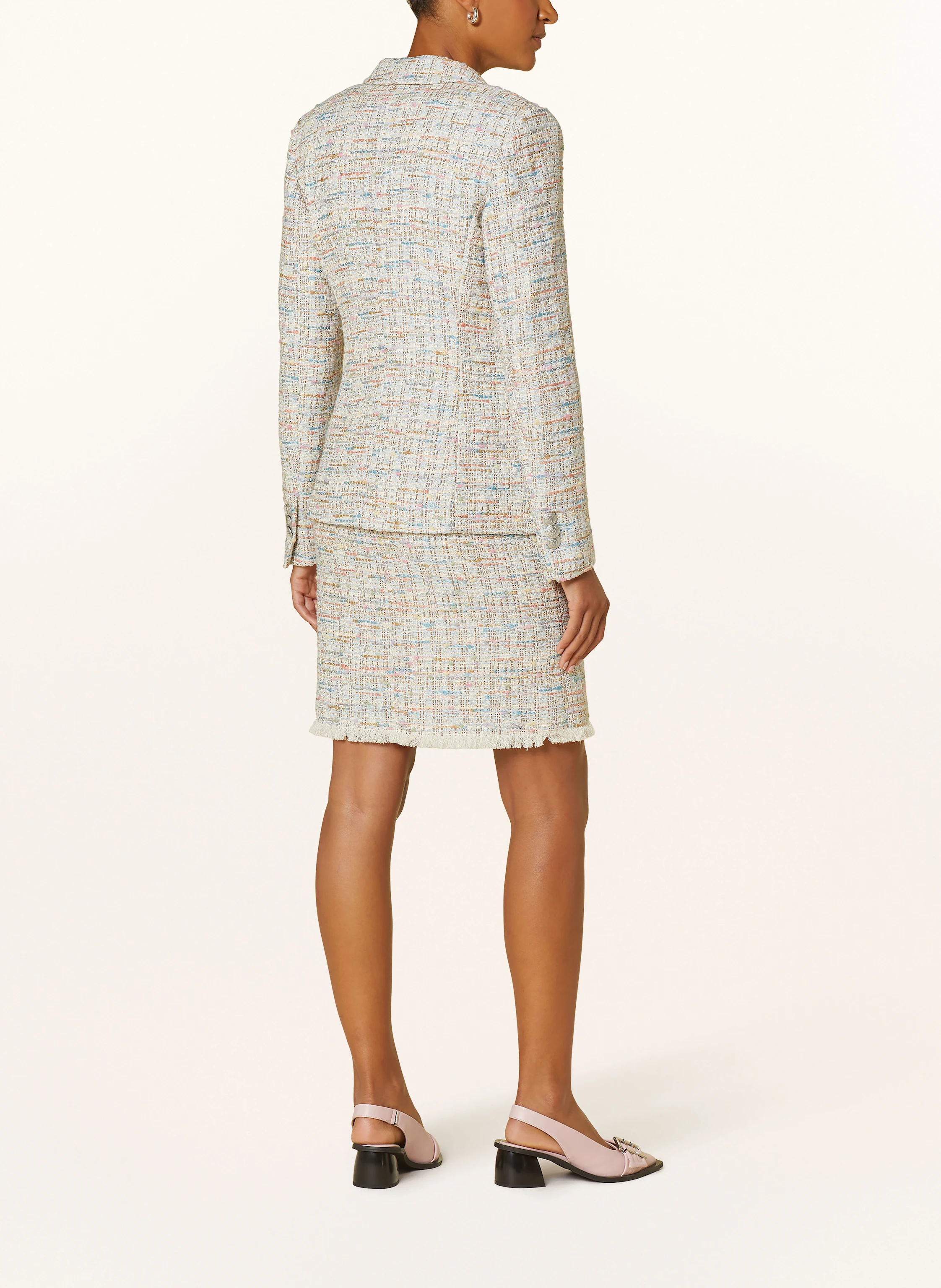 NVSCO Bouclé-Blazer KLEA mit Glitzergarn