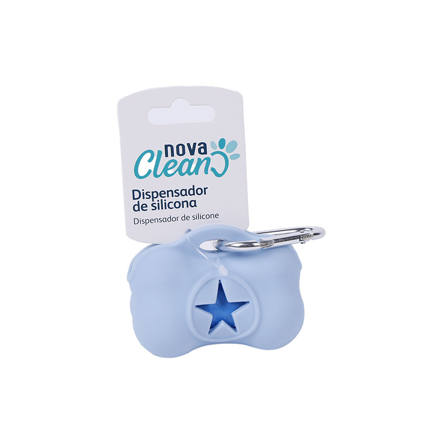 Porta-sacos de silicone Nova Clean para cães