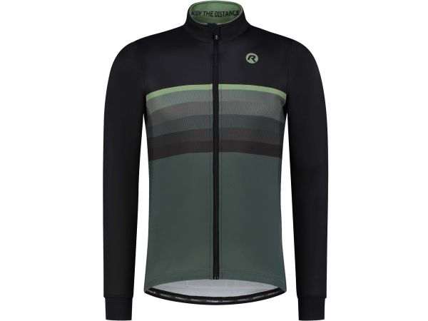 Rogelli Hero II Vinterjakke, Black/Green