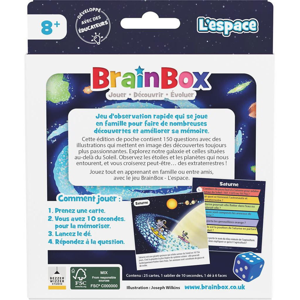 BrainBox Pocket : L'Espace