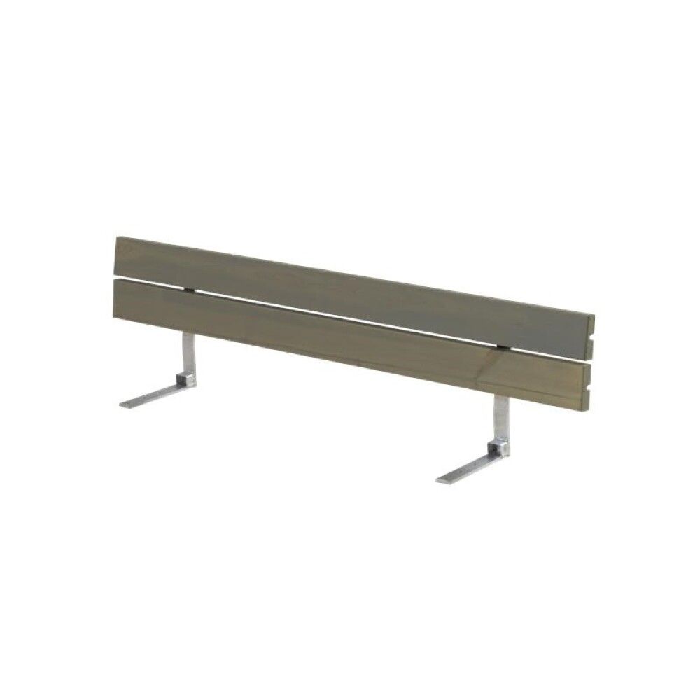 RYGGSTØTTE PLUS 166CM GRÅBRUN