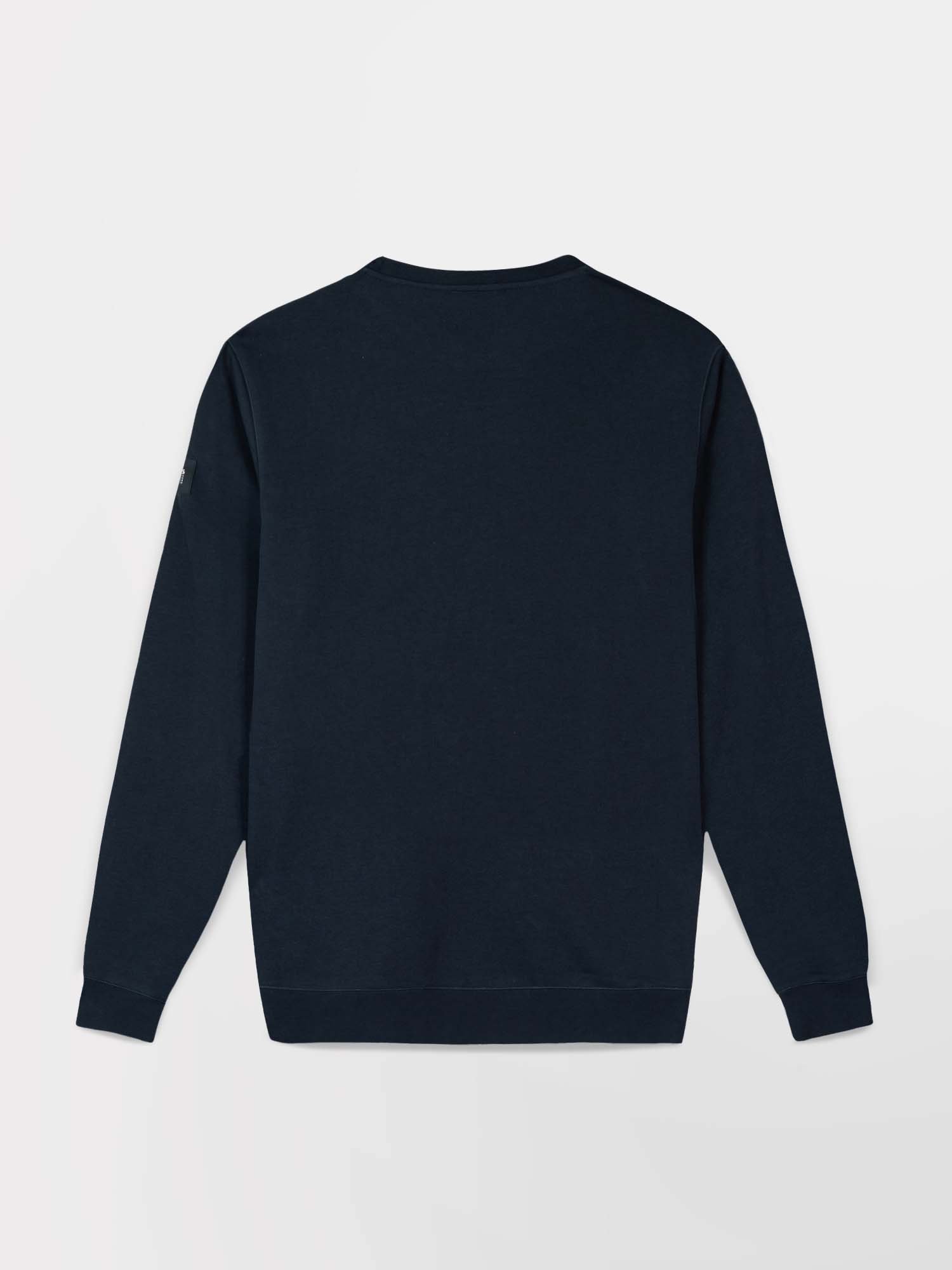 Sweat Homme Molleton Col Rond Marine