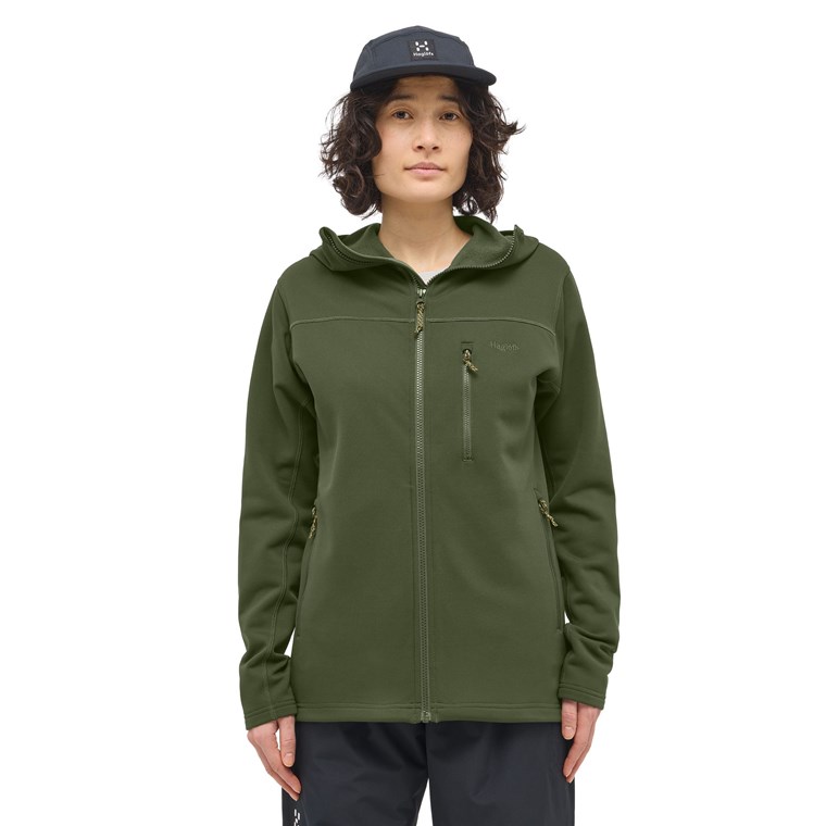 Haglöfs Rosson Mid Hood Women Seaweed Green