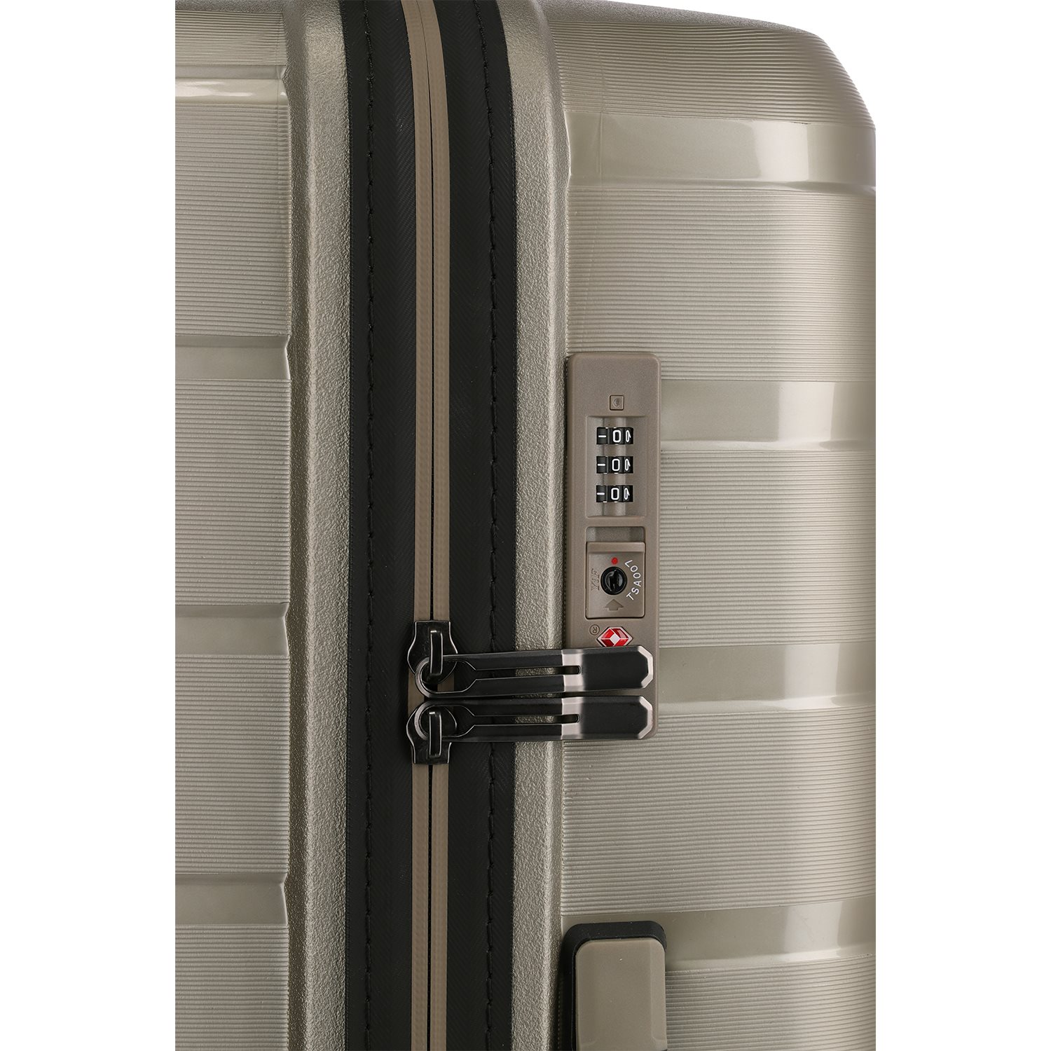 Travelite Air Base 4 Wiel Trolley L champagne metallic