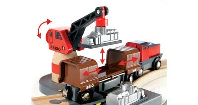 BRIO World 33061 Togbane Havne Sett