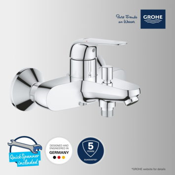 Grohe badkraan Quickfix Swift chroom 15 cm