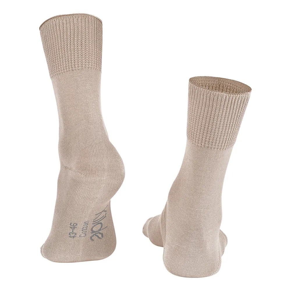 Kilde Cotton Diabetic & Comfort Sock, Beige - Flere størrelser