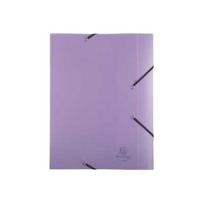Exacompta Chromaline Pastel - Boîte de classement plastique (livrée à plat) - dos 40 mm - disponible dans différentes couleurs pastels