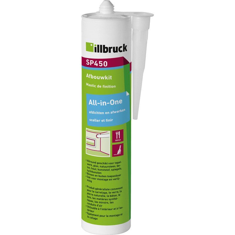 Illbruck SP450 afbouwkit Zwart 310ml