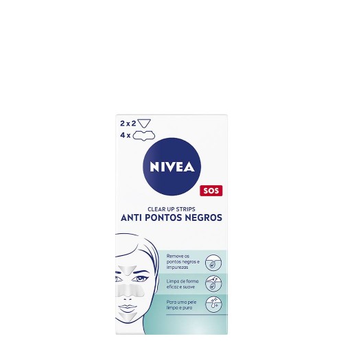 Nivea Clear-up Strip Anti Pontos Negros 6 Bandas