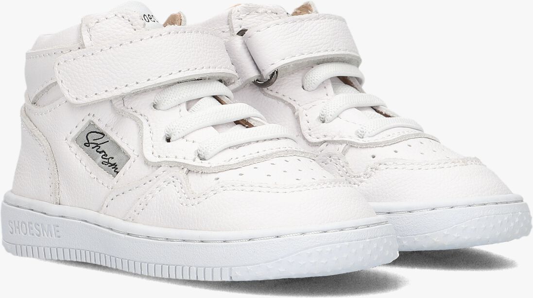 SHOESME witte shoesme hoge sneaker bn24s008