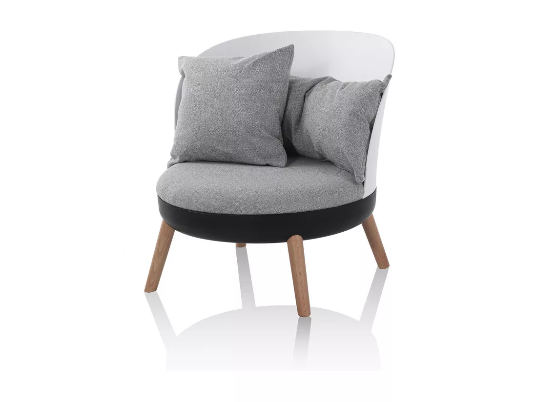 Fauteuil CINDY gris