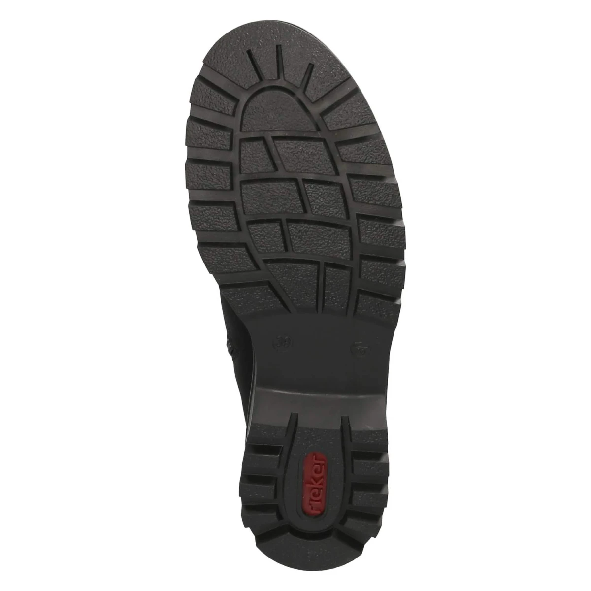 RiekerSchnürstiefeletten - schwarz