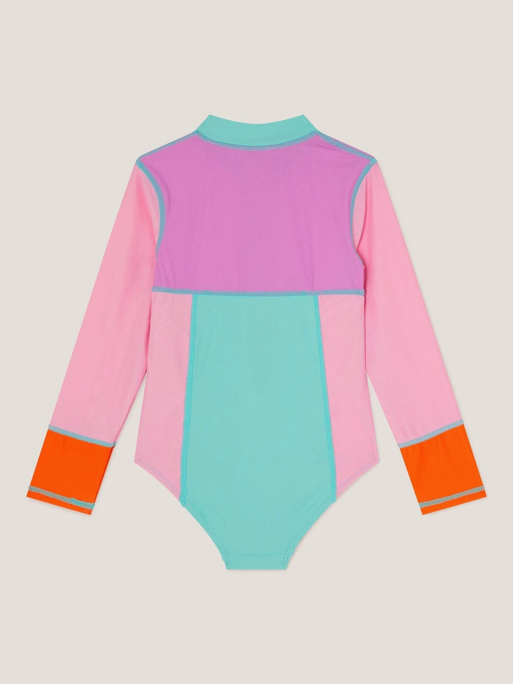 Monsoon Colourblock UPF50+ badpak met lange mouwen