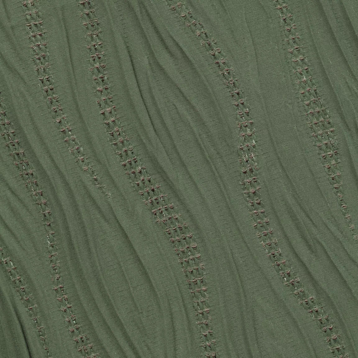 Rideau effet plissé (135 x 260 cm) Maely Vert kaki