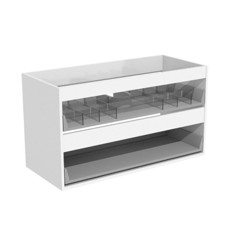 SERVANTSKAP CAMARGUE SKÄRGÅRD HVIT 100 CM