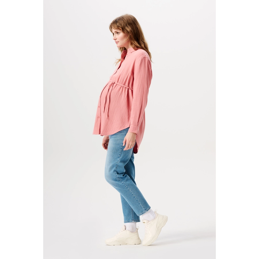 Noppies Bluse Arles nursing blouse long slee Dusty Rose