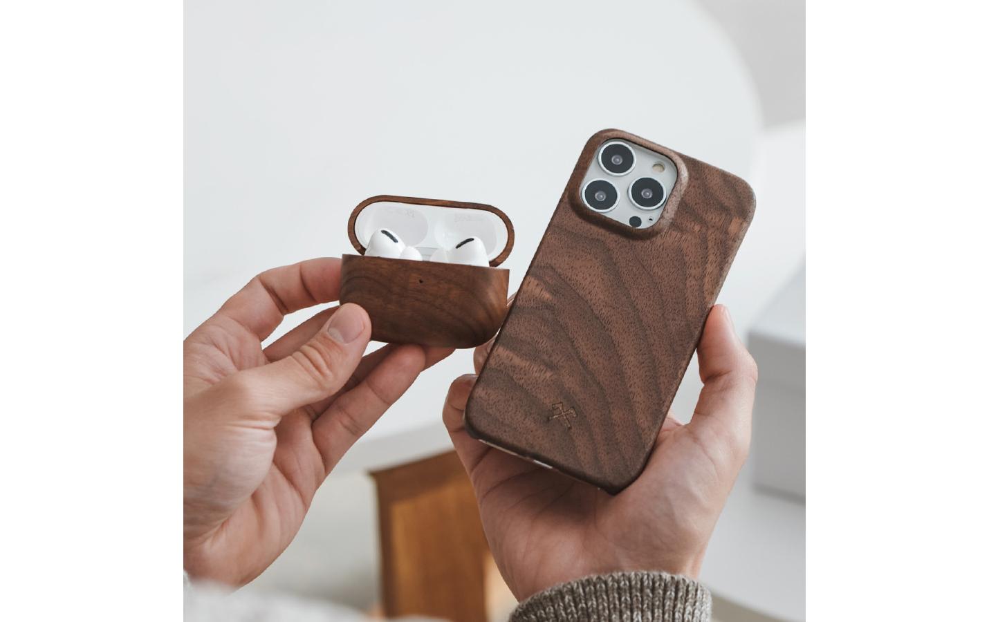 Back Cover Slim Case iPhone 14 Plus WalnussSchutzhülle für das Apple iPhone 14 Plus