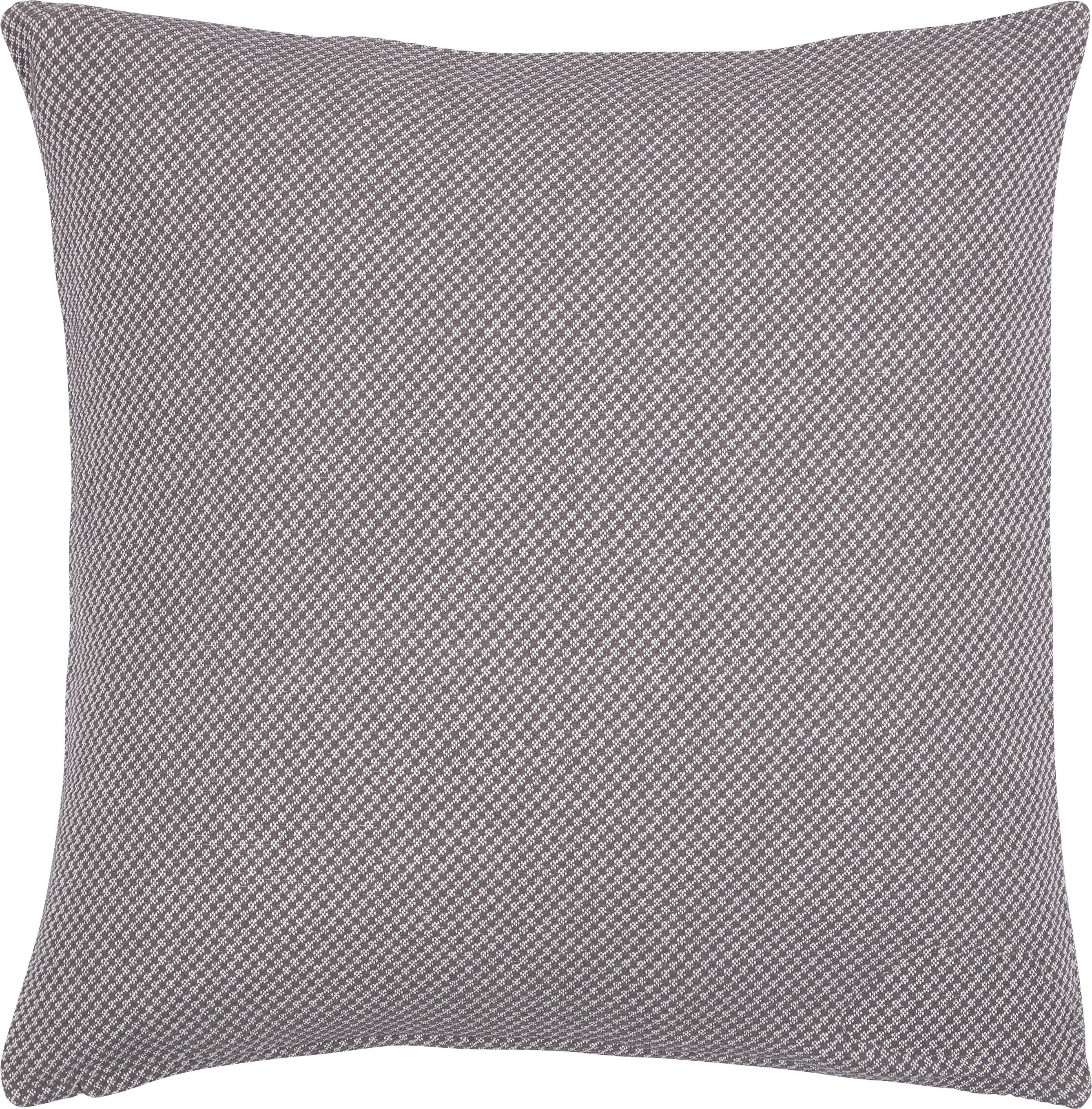 MAARTEN Zierkissenhülle - Anthrazit / B: 45.0 cm x H: 45.0 cm